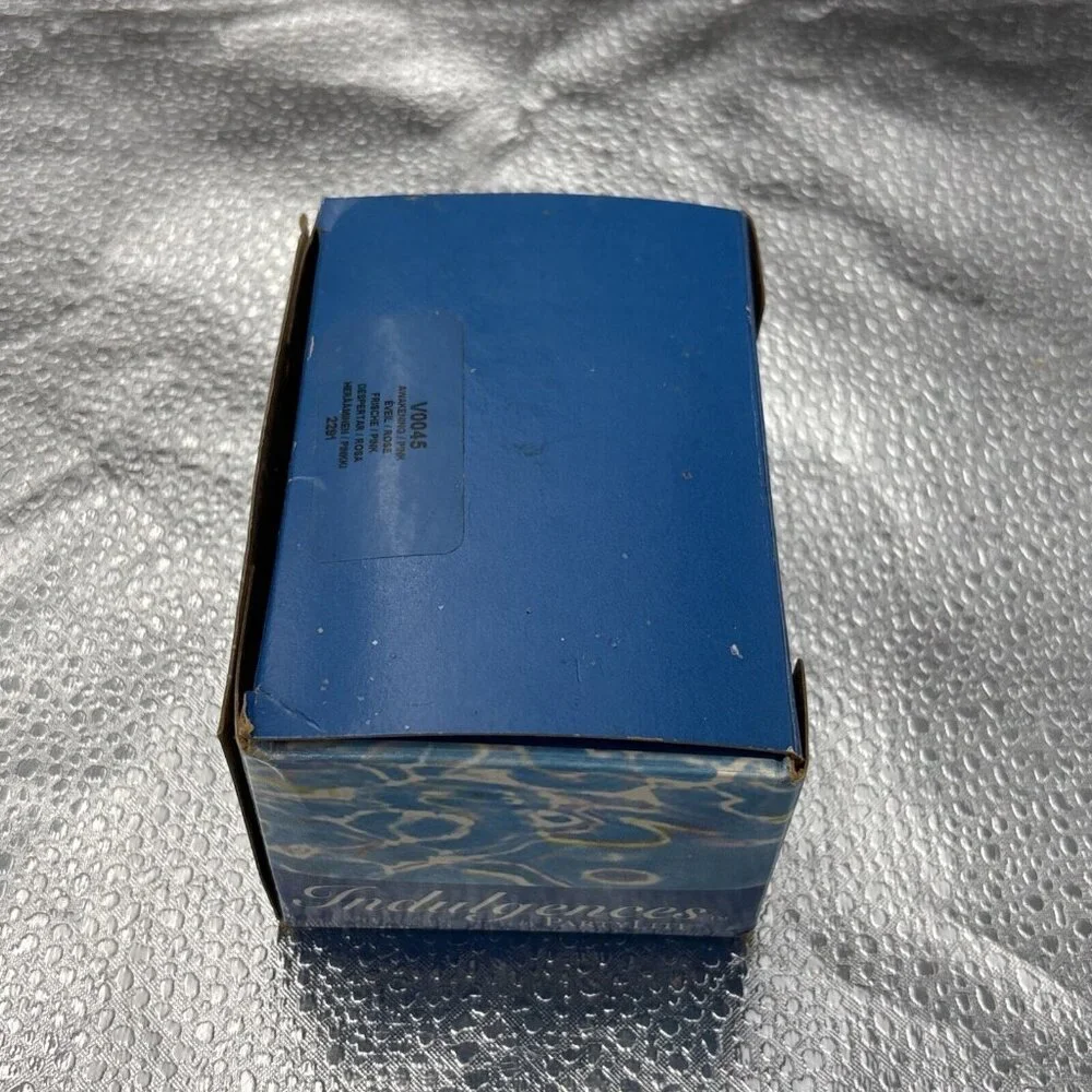 Vintage PARTYLite Indulgences V0045 Awakening Pink Votives Set 6 USA Retired‎ - Picture 8 of 11